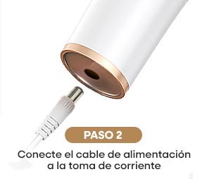Imagen que muestra el paso dos de como depilarse con la Bye Bye IPL
