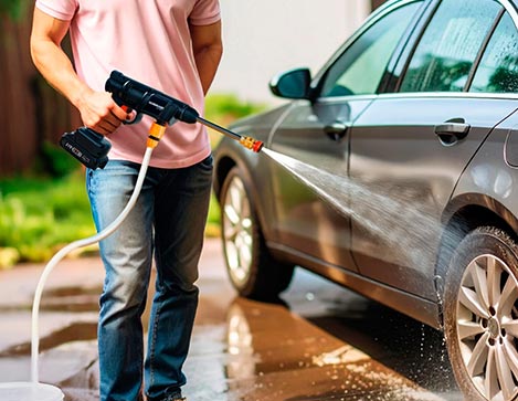 Imagen que muestra Limpieza sin interrupciones con tu High Pressure Cleaner  